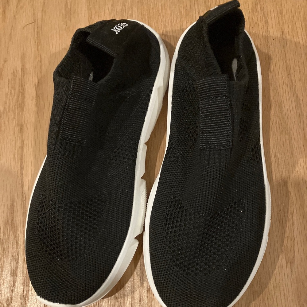 Geox black sneakers
